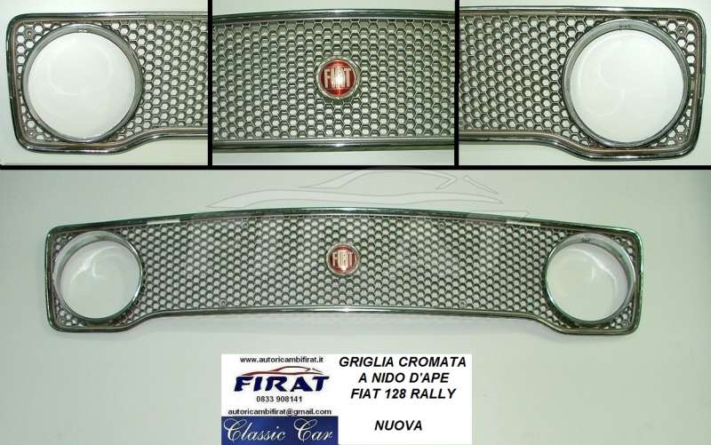 GRIGLIA FIAT 128 RALLY CROMATA